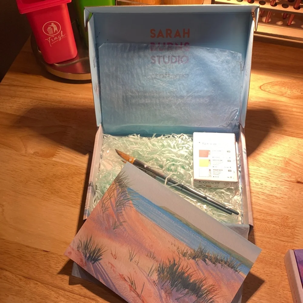 Craftamo - Sarah Burns “Seascapes” Gouache boxes NEW
